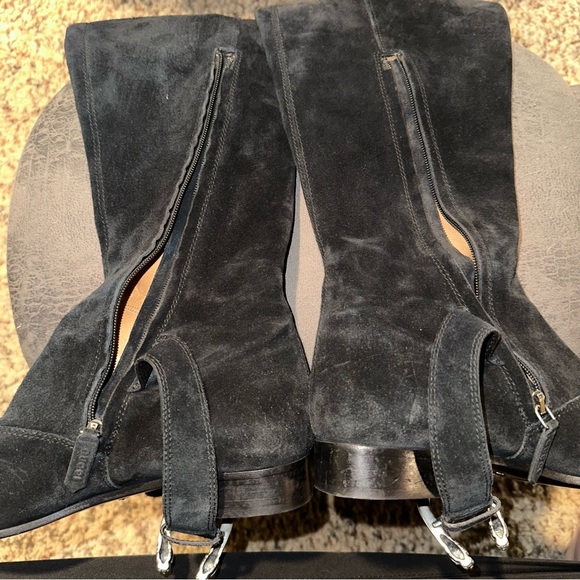 Gucci Dionysus suede over the knee boots size 37 1/2 black - Picture 9 of 16